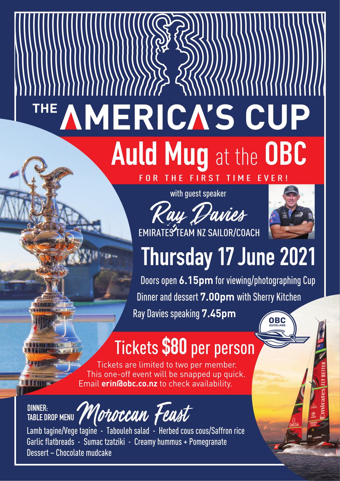 The Auld Mug At The Obc Outboard Boating Club